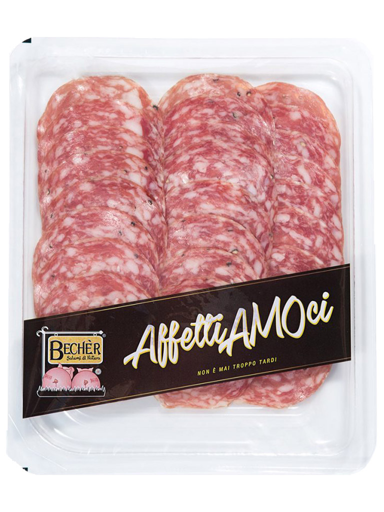 Salame Nostrano Affettato Becher