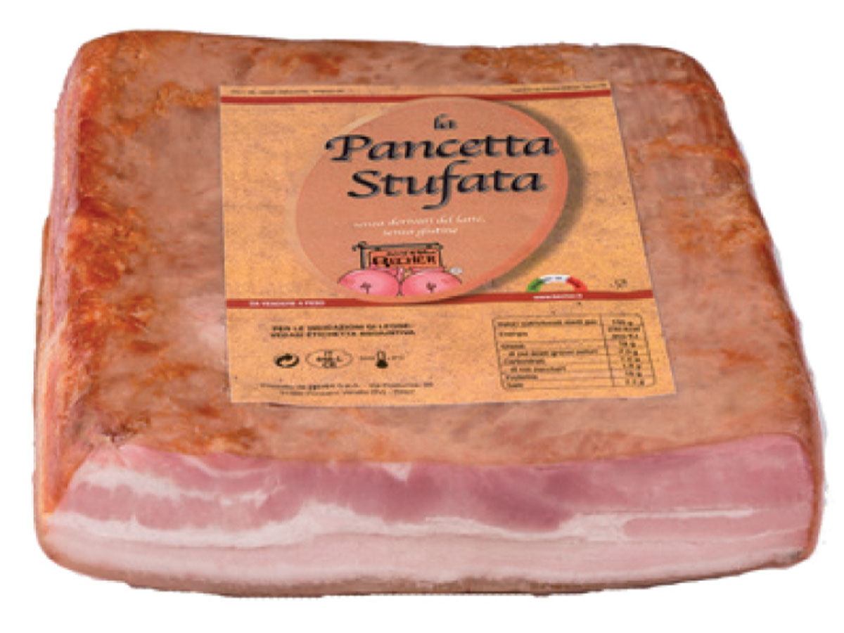 Pancetta Stufata Becher